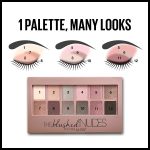 Maybelline The Blushed Nudes Eyeshadow Palette, Includes 12 Pigmented Shades and 2 Double Ended Eye Makeup Applicators, 1 Count - Image 5